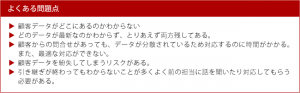 CRMよくある問題点